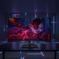 New Hot Selling High Definition PC Gaming Monitor 27 Inch 180Hz 2K LED Curved Screen Desktop Computer Monitor