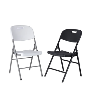 Chaises pliantes durables en <span class=keywords><strong>plastique</strong></span> HDPE pour l'extérieur, le <span class=keywords><strong>jardin</strong></span>, le patio, les repas, meubles d'hôtel portables pour le salon, l'appartement et l'hôpital. - Product Image 2