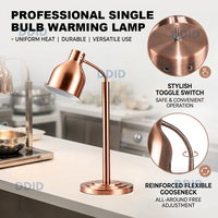 Lampe chauffante électrique infrarouge pour aliments, équipement de service pour restaurants et hôtels