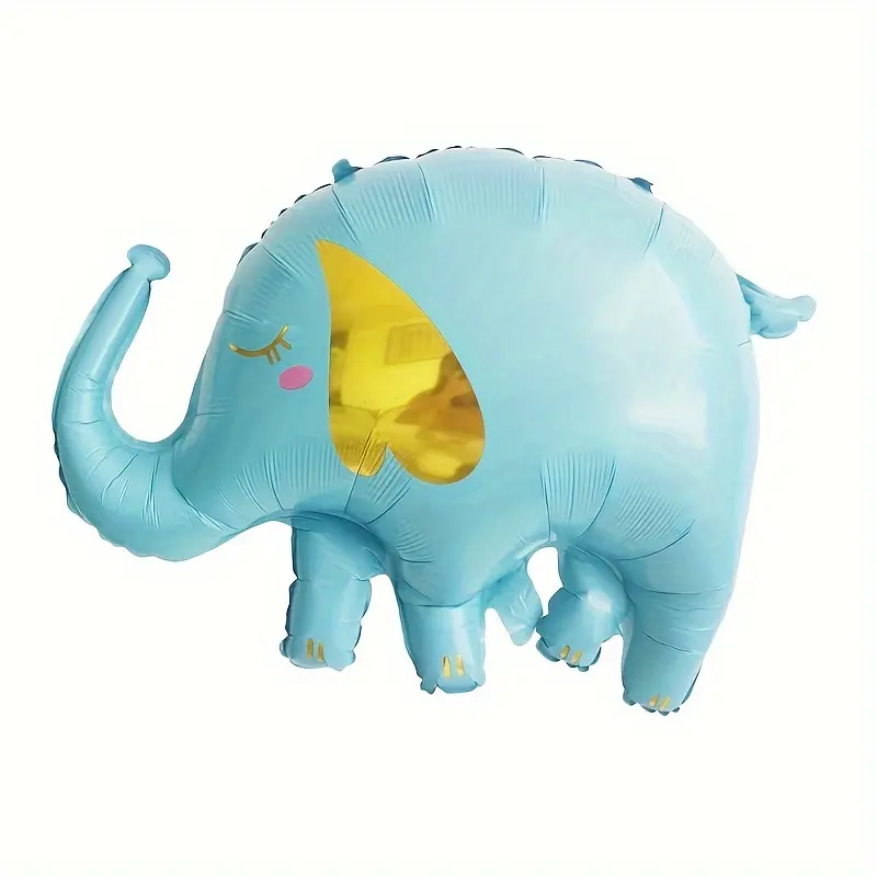 Hete Verkoop Ins Jungle Dieren Staande Olifant Thema Outdoor Foto Rekwisieten Verjaardagsfeestje Decoraties Opgezet Aluminium Ballon