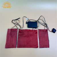 Almohadillas Calefactoras Eléctricas de Fibra de Carbono USB 5V, Personalizadas y Profesionales, para Ropa, Chaquetas, Chalecos y Abrigos