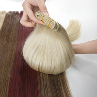 Lot de Cheveux Naturels Remy Double Drawn Body Wave avec Mèches Colorées, Tissage Machine, Cuticules Alignées, Vente en Gros