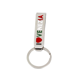 Llavero abridor de botellas Italia personalizado I Love Italy llavero de recuerdo de aleación de Zinc de esmalte suave abridor de botellas - Product Image 1