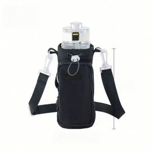 New Polyester Storage <b>Bag</b> Bottle Cell Phone Outdoor Travel Protective Cover Water Cup Small Bucket <b>Bag</b> Multifunction <b>Foldable</b> - Product Image 6