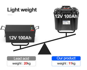 Versione Wireless lifepo4 12V 100Ah 240Ah 280Ah batteria solare ricaricabile per sistema solare/RV/barche/Marine - Product Image 4