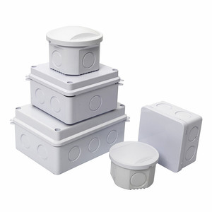 Hot sale Waterproof Plastic ABS Junction Box for indoor and outdoor electric