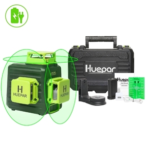 Nivel Láser Rotatorio Huepar Alemania <span class=keywords><strong>B03CG</strong></span> de Alta Precisión 3D para Azulejos, 12 Líneas, con Estuche Rígido - Product Image 2