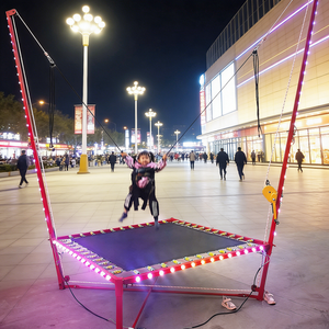 Venta Directa de Fábrica, Versión Mejorada de Trampolín con Marco de Acero y Resorte para Niños - Product Image 2