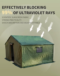 Comodo campo di sicurezza sito di ingegneria costruzione di soccorso in caso di catastrofe tela grande tenda all'aperto - Product Image 2