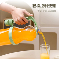 Nouvelle poignée de bouteille de boisson, tasse de contrôle du débit, ouvre-bouteille pour empêcher le déversement de boisson, porte-gobelet