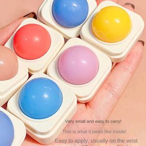 Super Cute Mini Mahjong Balm National Tide Perfume sólido para mujeres Fragancia ligera duradera Arroz fresco Estudiantes Esponja de maquillaje - Product Image 3