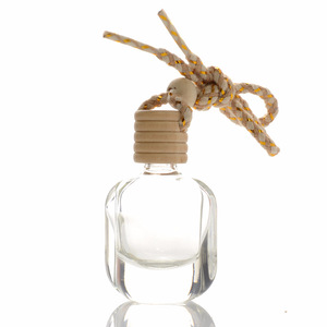 10ml di vetro deodorante per ambienti diffusore tappo di legno vuoto appeso per auto bottiglia di profumo MOQ 100 pz tappo a vite scatola di tenuta imballato - Product Image 2