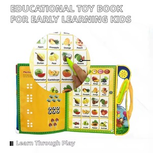 <span class=keywords><strong>Livre</strong></span> cartonné interactif pour enfants avec musique, sons, <span class=keywords><strong>toucher</strong></span> et sensation, couverture rigide pour les tout-petits - Product Image 2