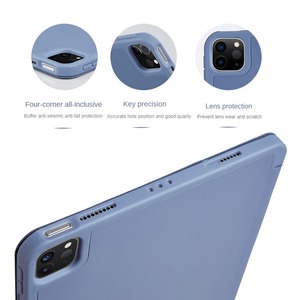 MRYES Custom Custom pieghevole Ultra sottile antiurto Smart custodia per <span class=keywords><strong>Tablet</strong></span> in pelle PU cover per <span class=keywords><strong>Apple</strong></span> iPad <span class=keywords><strong>Pro</strong></span> 9.7 10.5 11 12.9" - Product Image 5