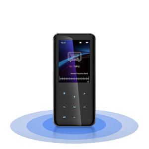 Lecteur MP3 MP4 en métal à écran tactile intégral personnalisé en usine, vidéo HD, musique, radio FM, enregistreur vocal, livre électronique pour étudiants - Product Image 1