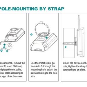 Routeur modem 4G CPE905/POE LTE haute vitesse, étanche, pour extérieur, avec port WAN/LAN, routeur avec carte SIM, point d'accès haut débit - Product Image 4