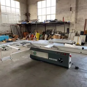 HYSEN OEM electrical Lifting sliding table saw 3200mm Precision Woodworking HS3200 Sliding Table Saw