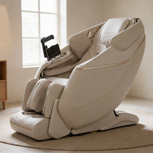 Silla de Masaje 2026 de Lujo, Shiatsu, Cuerpo Completo, 4D, Gravedad Cero, Triple Actuador, Motorizada, Amasamiento de Pantorrillas, Riel Flexible - Product Image 1