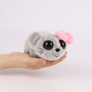 Disponible musique son triste hamster porte-clés arc doux moelleux peluche animal triste hamster meme peluche jouet avec bouton poussoir intégré - Product Image 6