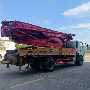Pompe à béton verticale SANYY/ZOOMLION 62M 60m à moteur diesel de marque chinoise Big Boom Truck à Shanghai - Product Image 1