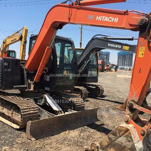 Mini pelle Hitachi 7 tonnes d'origine japonaise Excavatrice Hitachi d'occasion Excavatrice sur chenilles Hitachi ZX70 d'occasion - Product Image 5