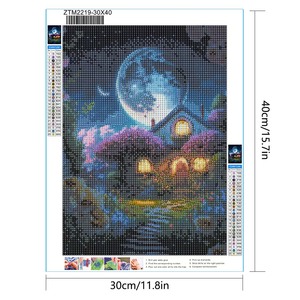 <span class=keywords><strong>Kit</strong></span> <span class=keywords><strong>de</strong></span> <span class=keywords><strong>Peinture</strong></span> Diamant 5D Personnalisé sur le Thème des Animaux, Art <span class=keywords><strong>pour</strong></span> Débutants, Artisanat Écologique et Imperméable, Décoration Murale <span class=keywords><strong>pour</strong></span> la Maison et le Bureau, Cadeau - Product Image 1