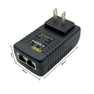 Gigabit PoE phun Adapter POE + phun 24W Gigabit điện qua Ethernet cộng với phun 1000Mbps IEEE 802.3af/at - Product Image 5