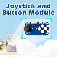 Module de contrôleur de jeu Zetok PS2 Joystick JKM01, capteur de clavier à double axe 3.3V-5V pour kit de programmation électronique