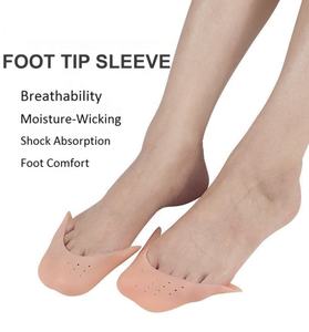2025 nouveau manchon de protection d'<span class=keywords><strong>orteil</strong></span> doux et confortable Absorption des chocs soins des pieds tous les jours <span class=keywords><strong>marche</strong></span> pied sec respirant - Product Image 4