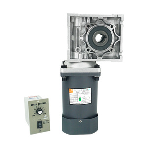 Mô-tơ giảm tốc AC 40W~250W với hộp giảm tốc bánh vít NMRV30 RV40 RV50, bao gồm bộ điều khiển tốc độ - Product Image 1