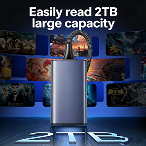 Lector <span class=keywords><strong>de</strong></span> tarjetas tipo C3.0 con ranuras duales SD/TF, aleación <span class=keywords><strong>de</strong></span> aluminio, chip estable y fusible incorporado seguro, compatible con dispositivos móviles y portátiles - Product Image 5