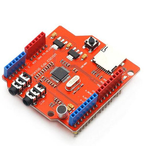 VS1053 VS1053B Stereo <span class=keywords><strong>Audio</strong></span> MP3 <span class=keywords><strong>Player</strong></span> Shield Record Decode Entwicklungskabel Modul mit TF-Karten-Slot - Product Image 4