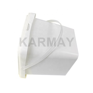 1L 30 oz freeze dried strawberries food packaging box Plastic Air Tight <b>Container</b> With Leak-Resistant Lids IML <b>clear</b> square - Product Image 4