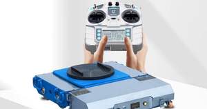 Suku Cadang Mobil truk peralatan relokasi mesin transportasi barang berat Casis palet bergerak listrik mesin seluncur - Product Image 5