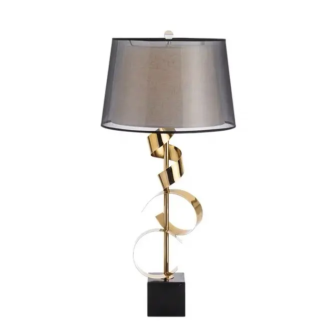 Online customization Postmodern lighting decoration villa living room bedroom creative table lamp For Hotel