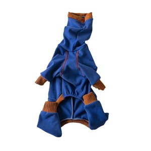 Vêtement thermique à col roulé en polaire polyester pour animaux de compagnie, à quatre pattes, légèrement extensible, pour chien de compagnie <span class=keywords><strong>italien</strong></span>/<span class=keywords><strong>Whippet</strong></span>, chaud - Product Image 5
