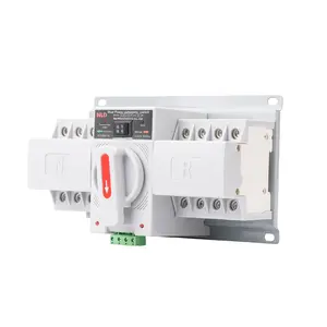 ATS tự động chuyển đổi 2P 4P 63 10Amp 16amp 20amp 25amp 32amp 40amp 50amp 63amp thay đổi qua chuyển đổi