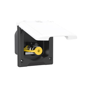 Presa di Gas Esterna per Camper ACACIA, Protezione IP44, Connessione a Pressione, Colore Nero, Accessori per Caravan - Product Image 1