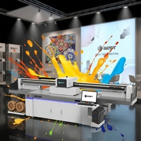 Impresora UV Plana Automática Industrial de 2.5m con Cabezal de Impresión Ricoh |   Nueva Adhesión de Alta Resistencia para Flex/Acrílico/Metal/Carcasas de Teléfono