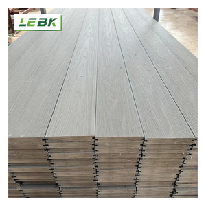 Moderno impermeabile esterno personalizzato <span class=keywords><strong>Teak</strong></span> resistente antiscivolo WPC piattaforma solide piastrelle per uso esterno parco - Product Image 2
