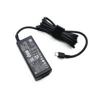 Pengisi daya adaptor AC, 45W tipe-c/USB C 20V 2.25A Laptop untuk HP Spectre 13 Elite X2 1012 Notebook