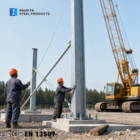 Bâtiment en structure métallique préfabriqué pour atelier de soudage et de pliage, usine, zone commerciale, parc industriel