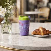 Vente en gros de gobelets isothermes de voyage TOPPER CAFE de 12 oz, en acier inoxydable à double paroi, de luxe, étanches, écologiques, personnalisables OEM ODM en vrac