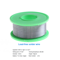 Fil à souder sans plomb, pour fil à souder, en étain, 0.5mm 0.6mm 0.8mm 1.0mm 100g