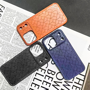 Ốp điện thoại <span class=keywords><strong>TPU</strong></span> cao cấp chống sốc bốn góc, họa tiết sọc hình học tinh tế dành cho <span class=keywords><strong>iPhone</strong></span> 17 Pro Max AIR, màu đen - Product Image 4