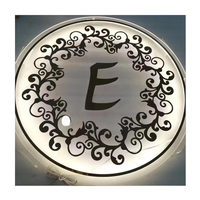 Enseigne lumineuse LED néon personnalisée en acrylique 3D avec logo rétroéclairé en métal pour la publicité extérieure, les voitures et les hôpitaux