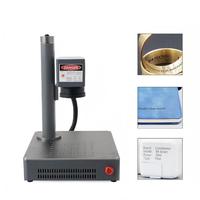 Nouvelle machine de gravure et de marquage laser UV/fibre de bureau 355nm 3W 5W 10W pour plastique ABS, métal et étiquettes, compatible DXF/BMP/AI/DST