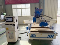Oferta Especial: Router CNC AR1325 de 4 Ejes, Máquina de Corte con Husillo de 3.2kW y Hoja de Sierra de 300mm para Madera, MDF, Puertas y Acrílico - Corte Profesional de Madera