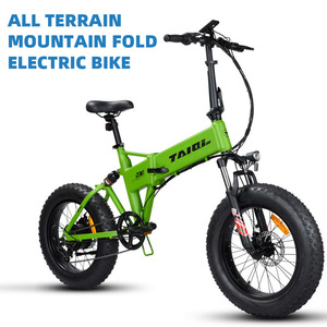 Vélo de montagne électrique pliable AFTFA 20 pouces avec moteur sans balais, batterie au lithium, 7 vitesses, fournisseur d'usine - Product Image 3