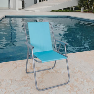 समायोज्य पुनर्क्लिनिंग समुद्र तट हल्के आउटडोर पूर्ण स्टील फोल्डिंग कैंपिंग चेयर पिछवाड़े के लिए कुर्सी - Product Image 5